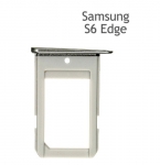 BANDEJA TARJETA SIM SAMSUNG S6 EDGE / G9250 / G925F NEGRO
